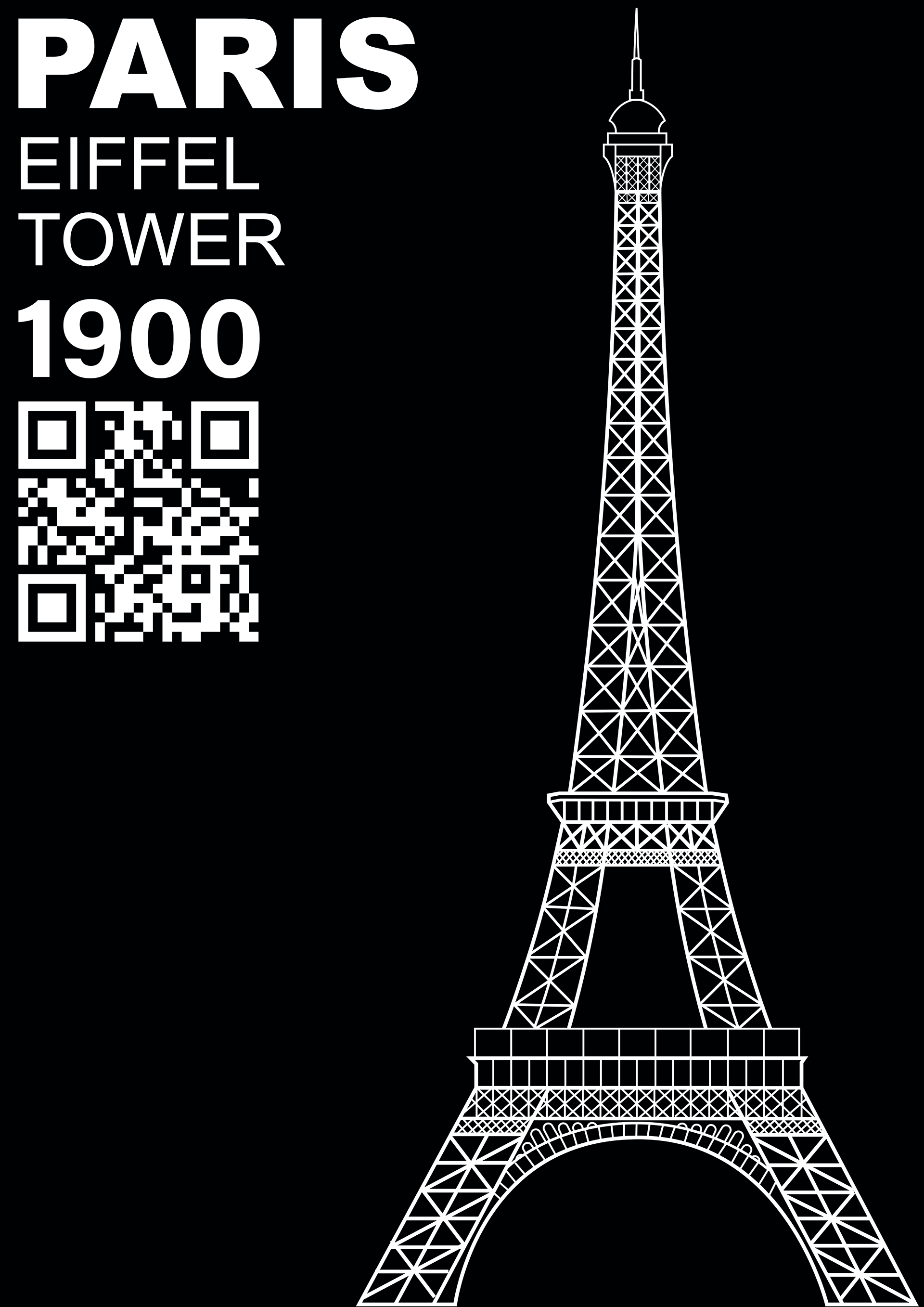 Affiche de la Tour eiffel